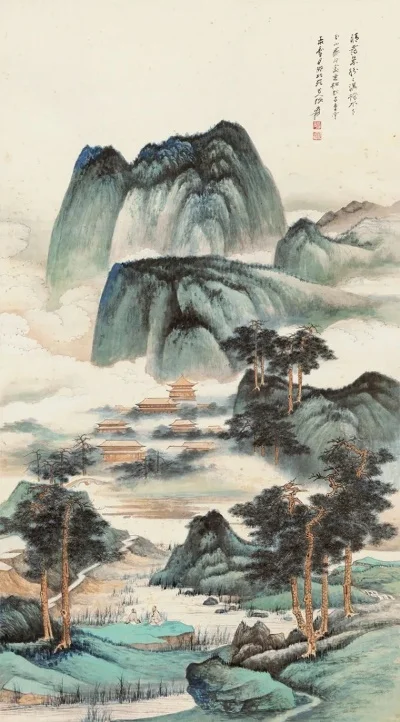 张大千：多领域绘画大师的艺术创新与传承