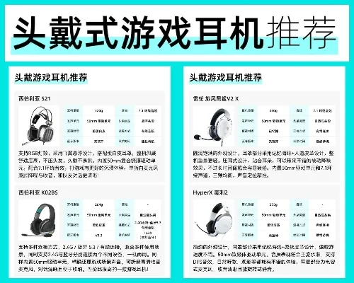 游戏休闲类耳机排行榜-游戏耳机选购指南